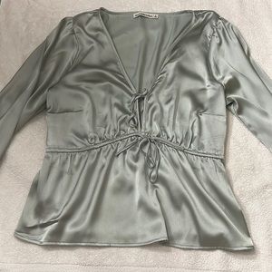 Abercrombie Satin Shirt